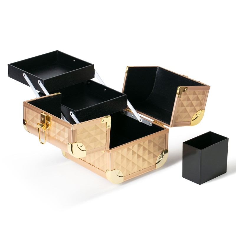 Inglot Makeup Case KC-MB152M K107-2HG Gold Matte