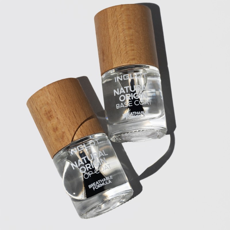 Inglot Natural Origin Base & Top Coat Duo