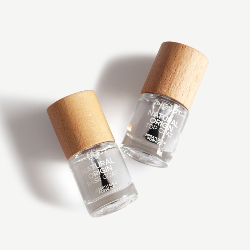 inglot Natural Origin Base & Top Coat Duo