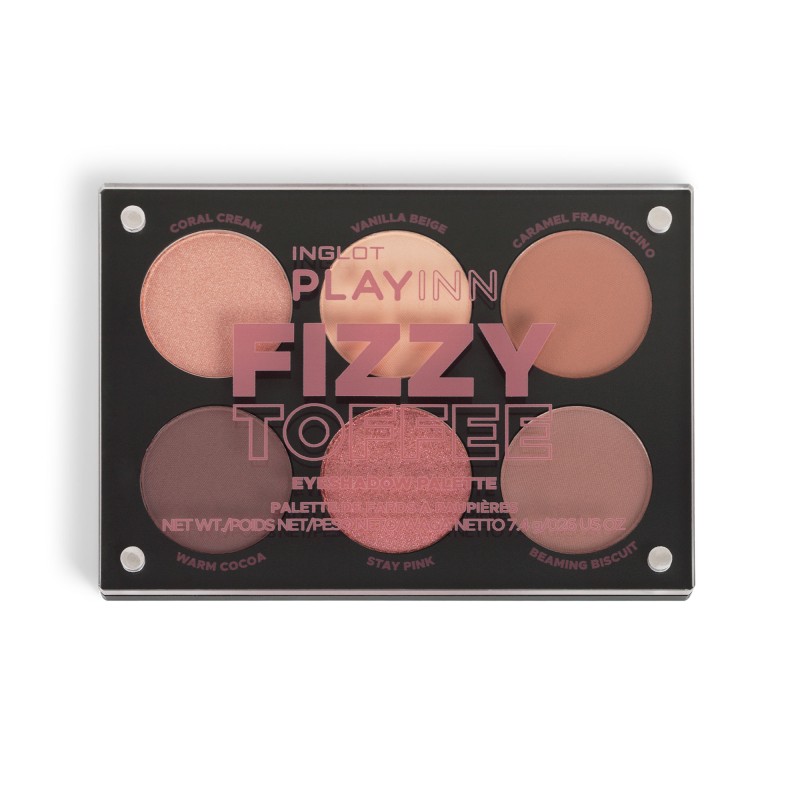 inglot INGLOT PLAYINN Fizzy Toffee Eyeshadow Palette