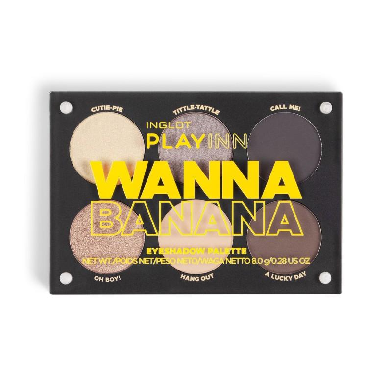 inglot INGLOT PLAYINN Wanna Banana Eyeshadow Palette