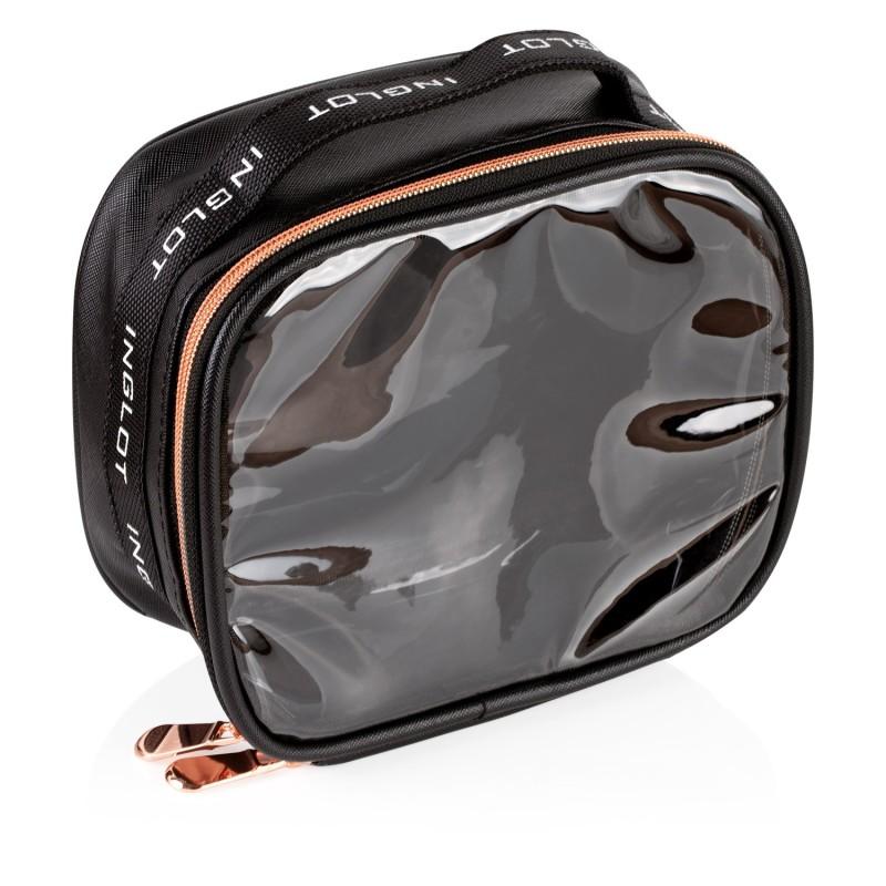 inglot Travel Makeup Bag Small Black&Rose Gold