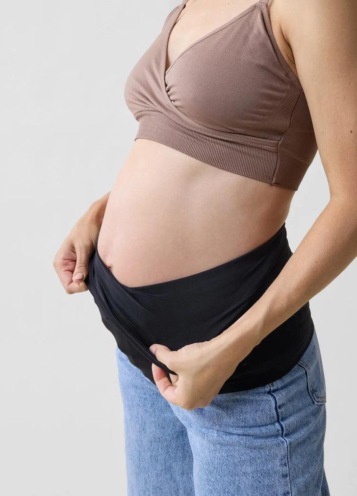 Ingrid & Isabel Bellaband® - The Original Pregnancy Belly Band Black