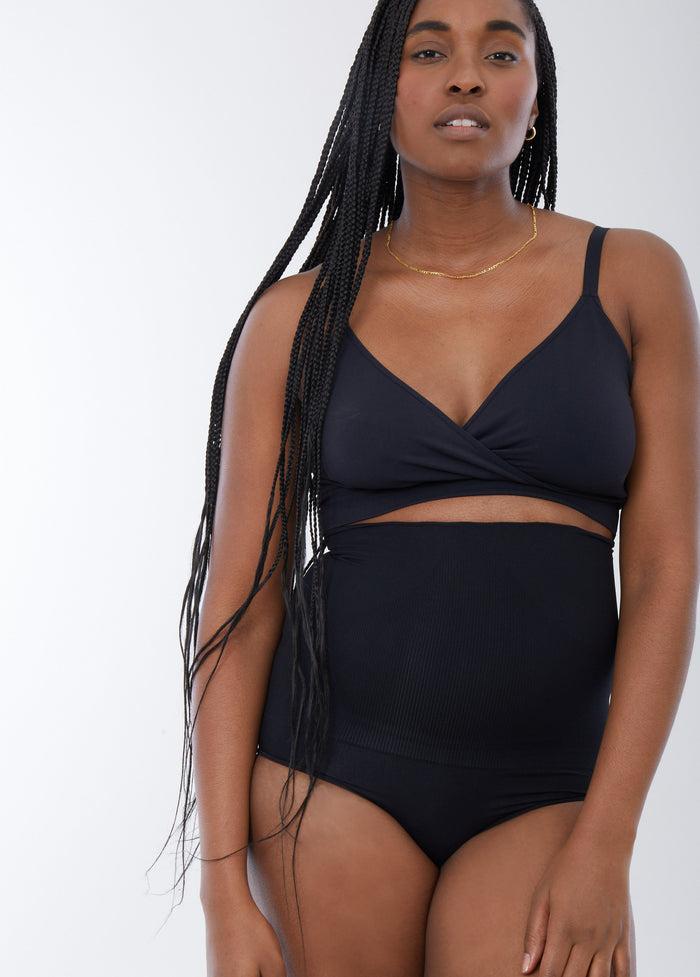 Ingrid & Isabel Cooling Postpartum Compression Underwear Black