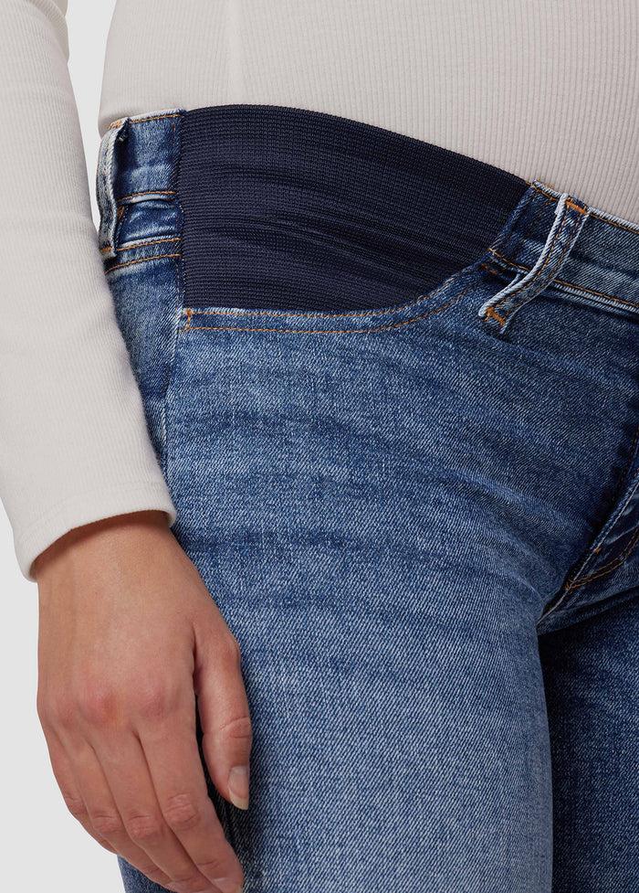 Ingrid & Isabel Hudson Jeans Nico Maternity Straight Ankle Medium Wash