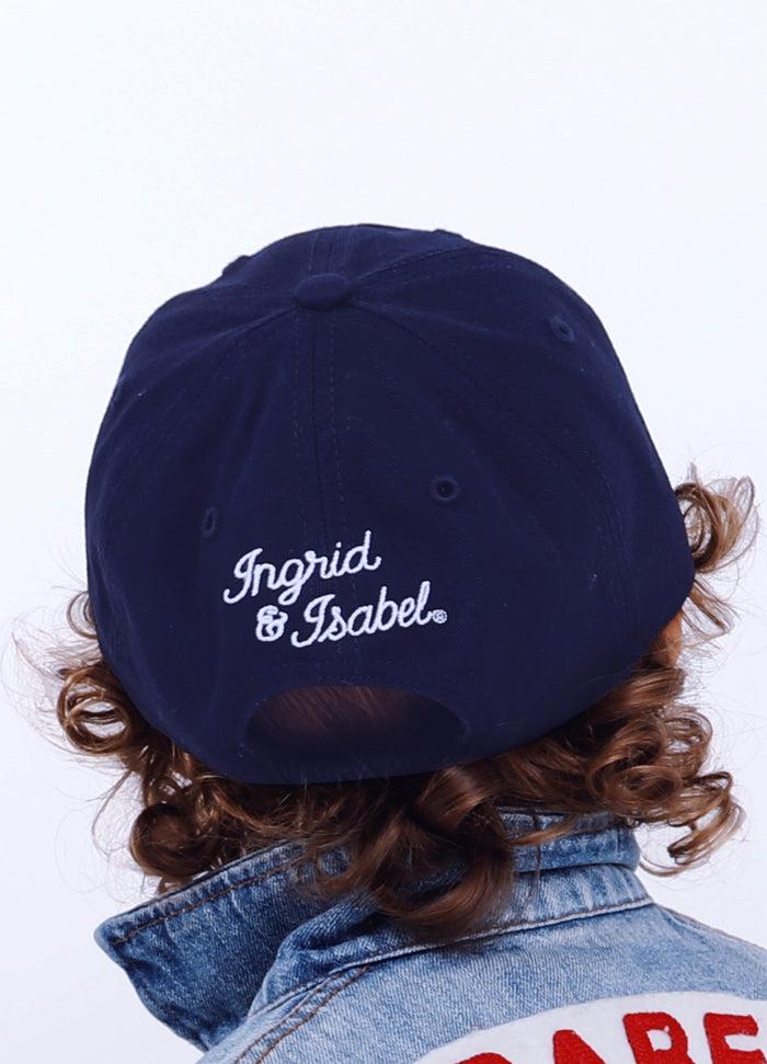 Ingrid & Isabel Babe Toddler Baseball Cap Navy