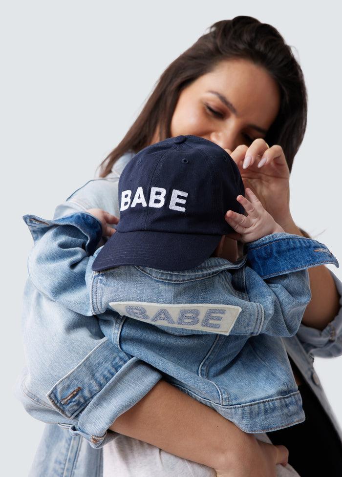 Ingrid & Isabel Babe Toddler Baseball Cap Navy