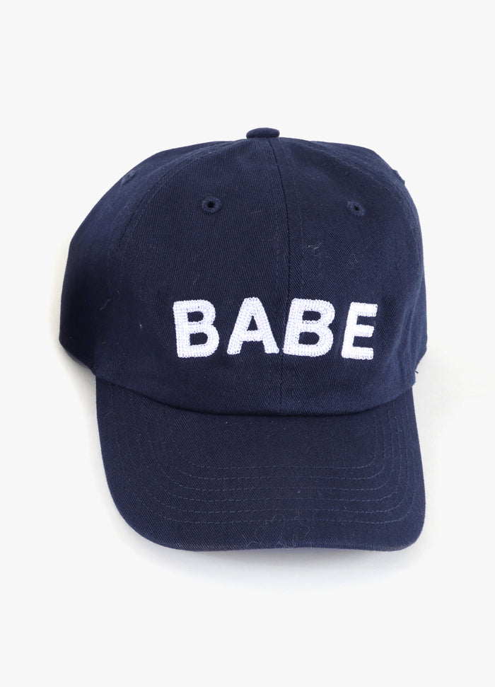 ingrid & isabel Babe Toddler Baseball Cap Navy