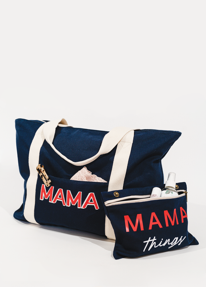 Ingrid & Isabel Mama Weekender Bag Navy