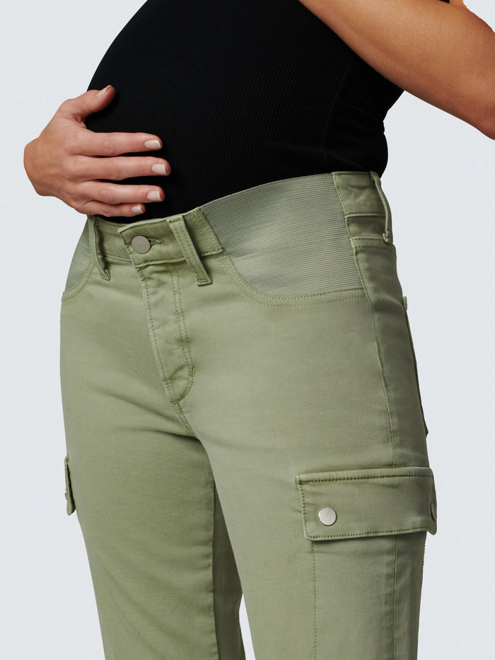 Ingrid & Isabel Joe's Jeans The Frankie Cargo Maternity Jean Olive