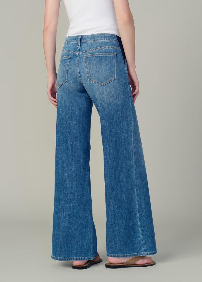 Ingrid & Isabel Joe's Jeans The Lou Lou Low Rise Wide Leg Maternity Jean Distraction