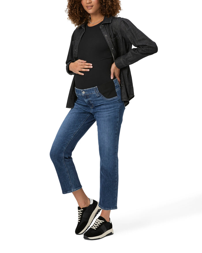 Ingrid & Isabel Paige Noella Straight Leg Maternity Jeans Roam