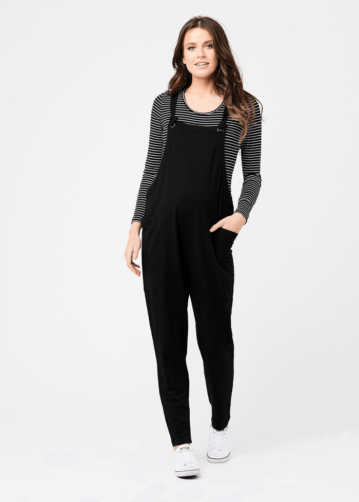ingrid & isabel Ripe Maternity Perrie Playsuit Jumpsuit Black