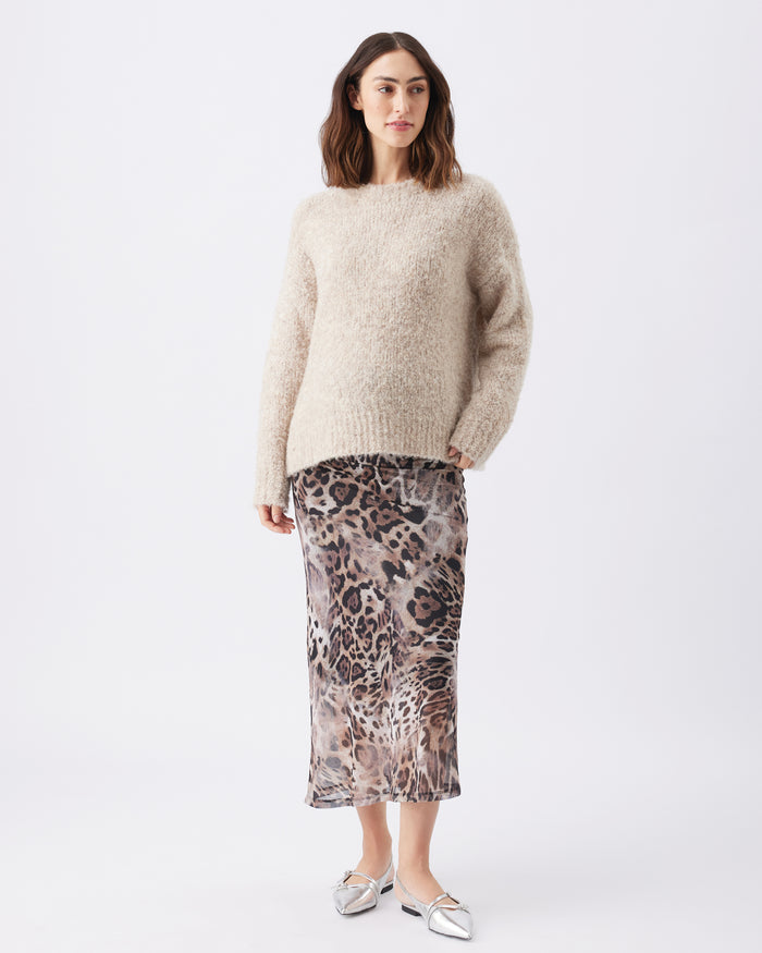 ingrid & isabel Ripe Maternity Theo Cosy Knit Sweater Latte ingrid & isabel Ripe Maternity Theo Cosy Knit Sweater Latte