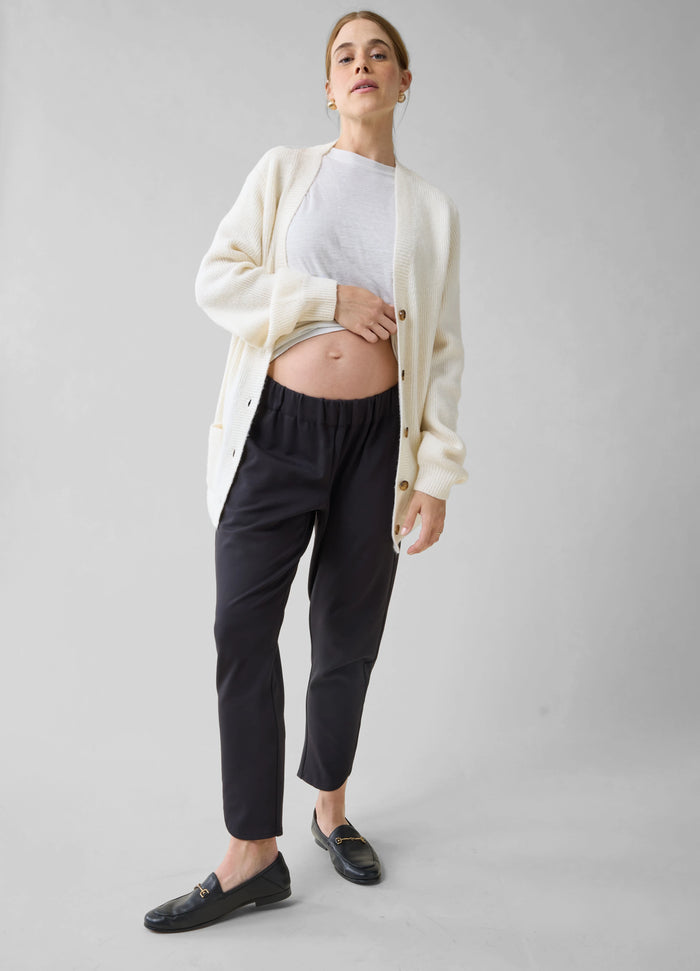Ingrid & Isabel The EveryWear Maternity Black Ponte Pant Black