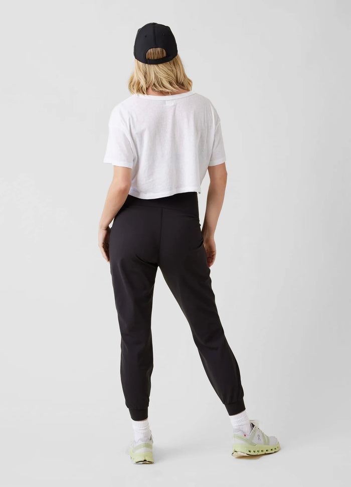 Ingrid & Isabel The Live In Maternity Black Active Jogger Pant Black