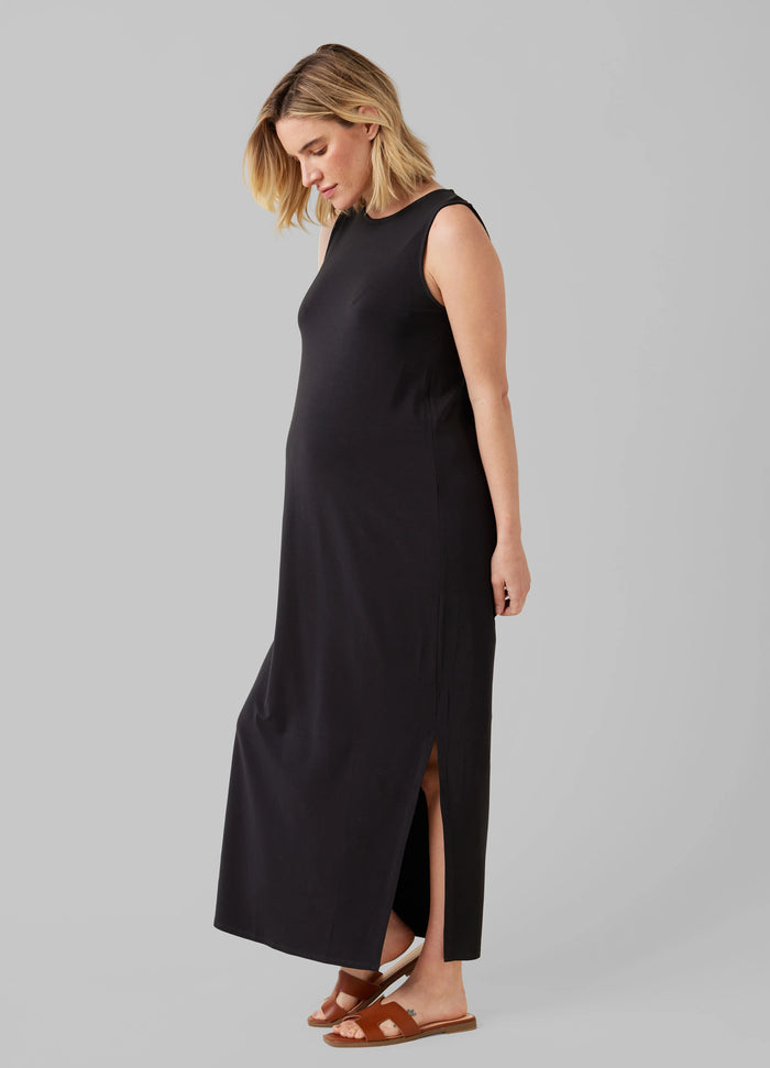 Ingrid & Isabel The Sidekick Black Maternity Dress Black