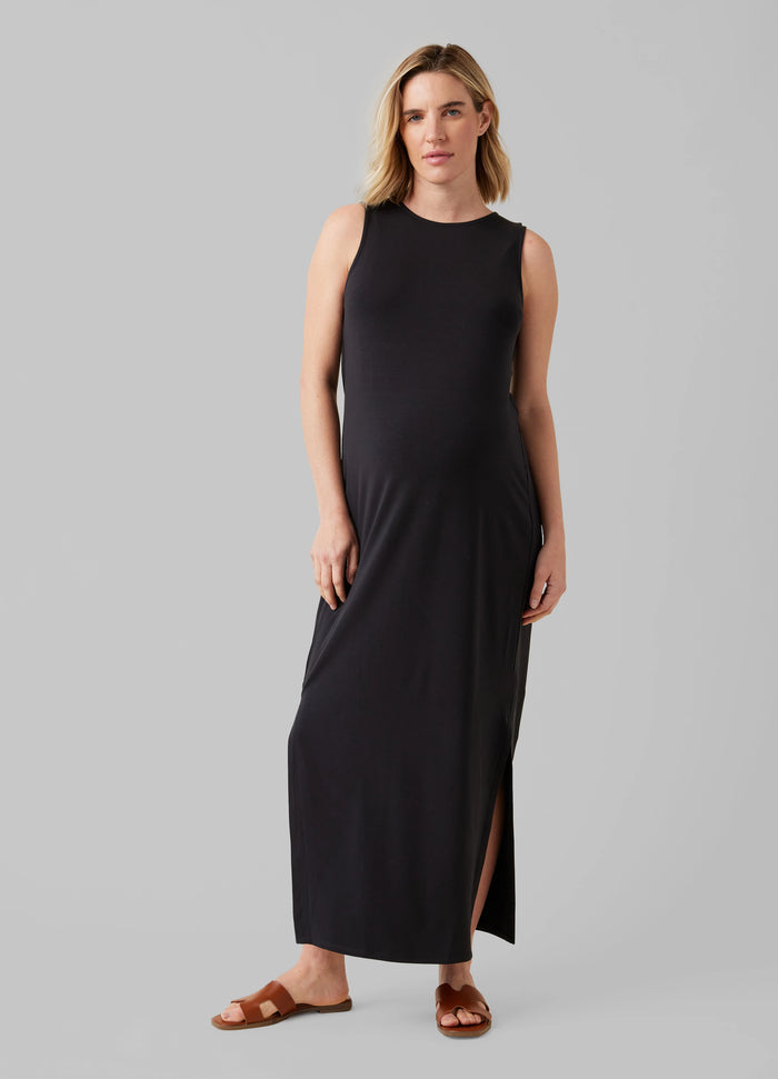 Ingrid & Isabel The Sidekick Black Maternity Dress Black