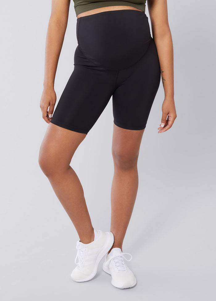ingrid & isabel The Smooth Ride Maternity Black Bike Short Black