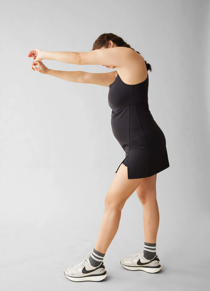 Ingrid & Isabel The Workout Maternity Active Dress Black