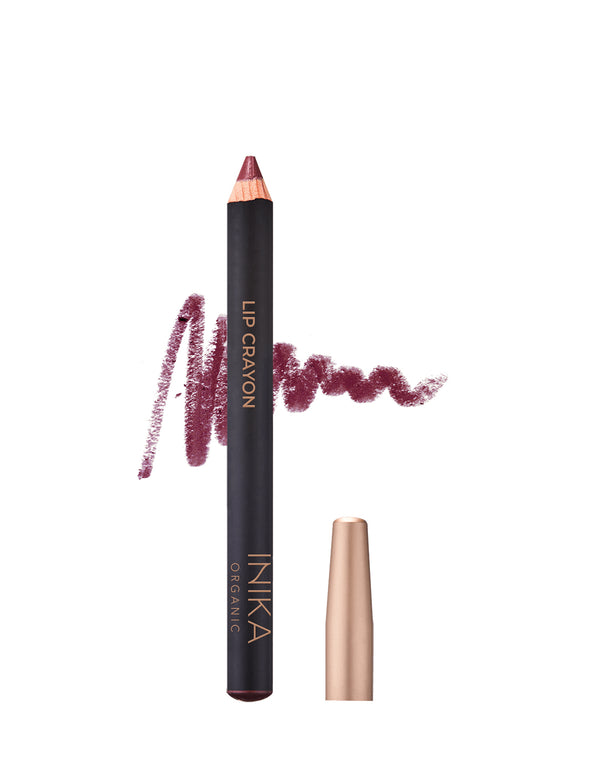 inika Certified Organic Lipstick Crayon (Deep Plum)