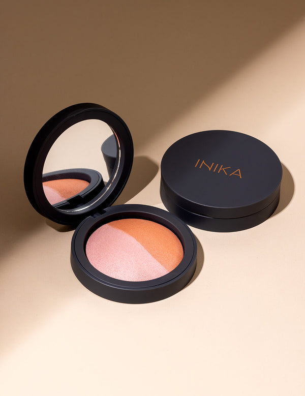Inika Mineral Baked Blush Duo