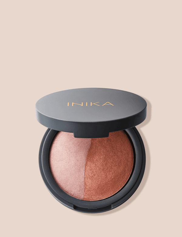 inika Mineral Baked Blush Duo