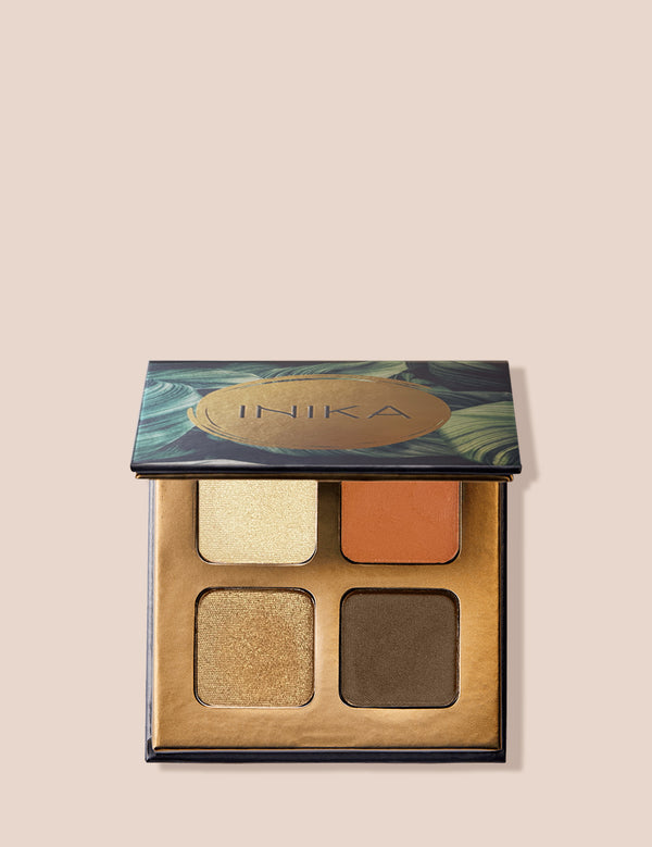 inika Quad Eyeshadow Palette (Sunset)
