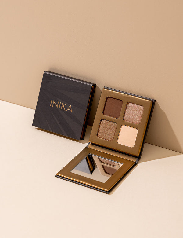 Inika Quad Eyeshadow Palette (Wind)