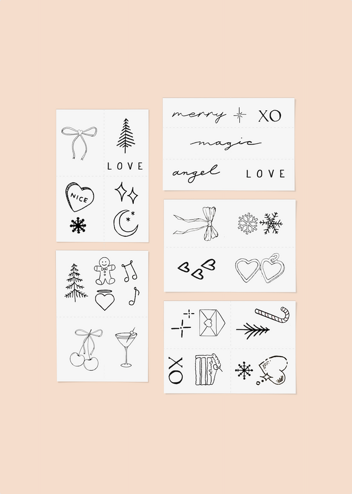 Inked By Dani Holiday Ornament - Limited Edition Pack