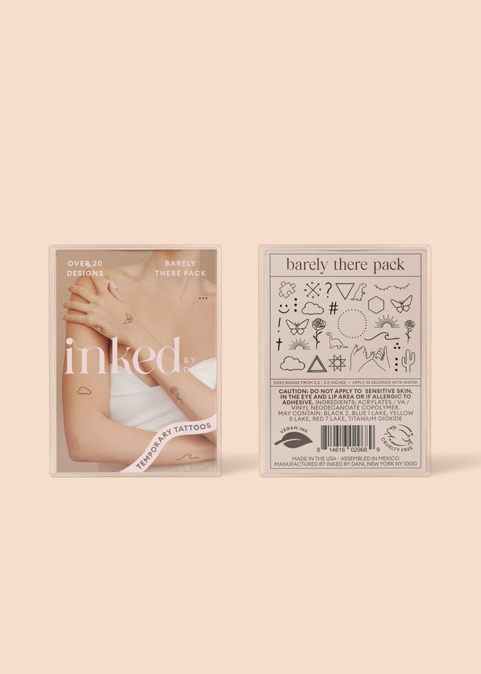 Inked By Dani Barely There Pack