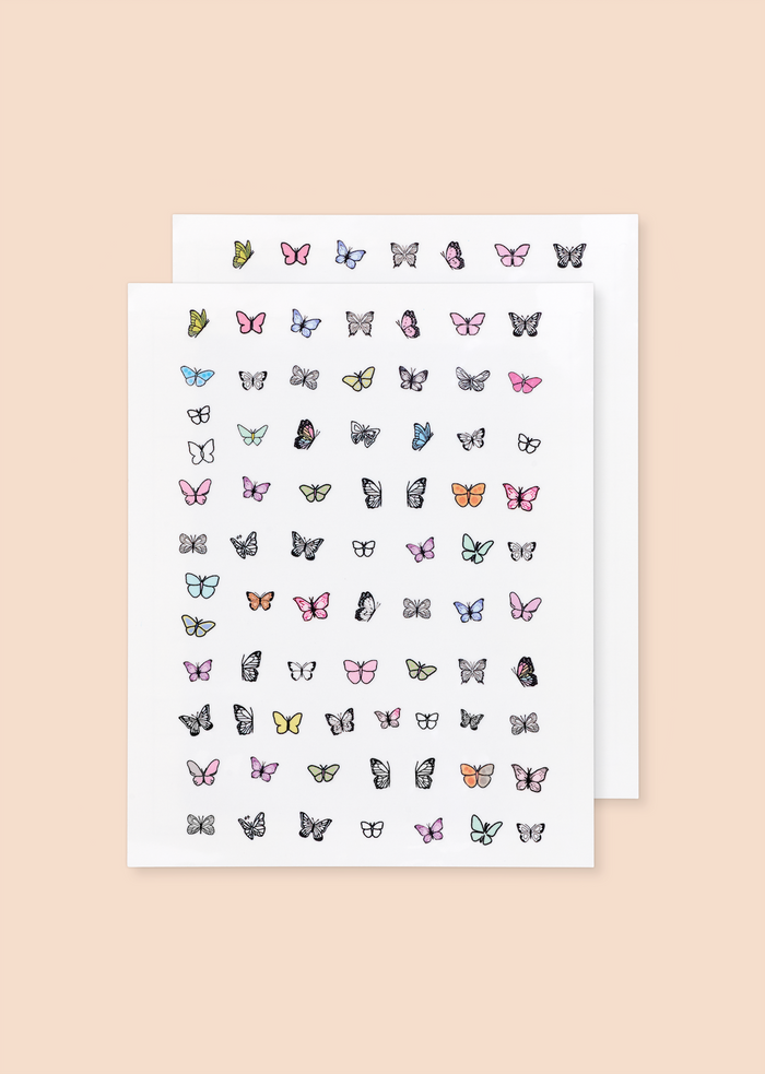 Inked By Dani Butterfly Nail Art