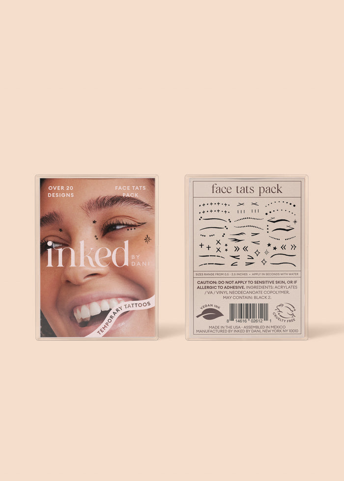Inked By Dani Face Tats Pack