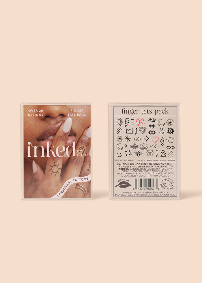 Inked By Dani Finger Tats Pack