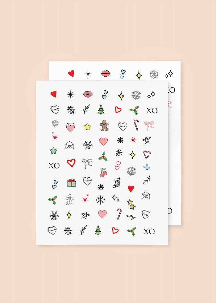 Inked By Dani Happy + Merry Nail Art