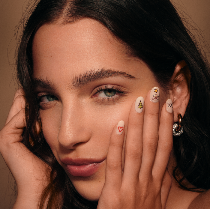 Inked By Dani Happy + Merry Nail Art