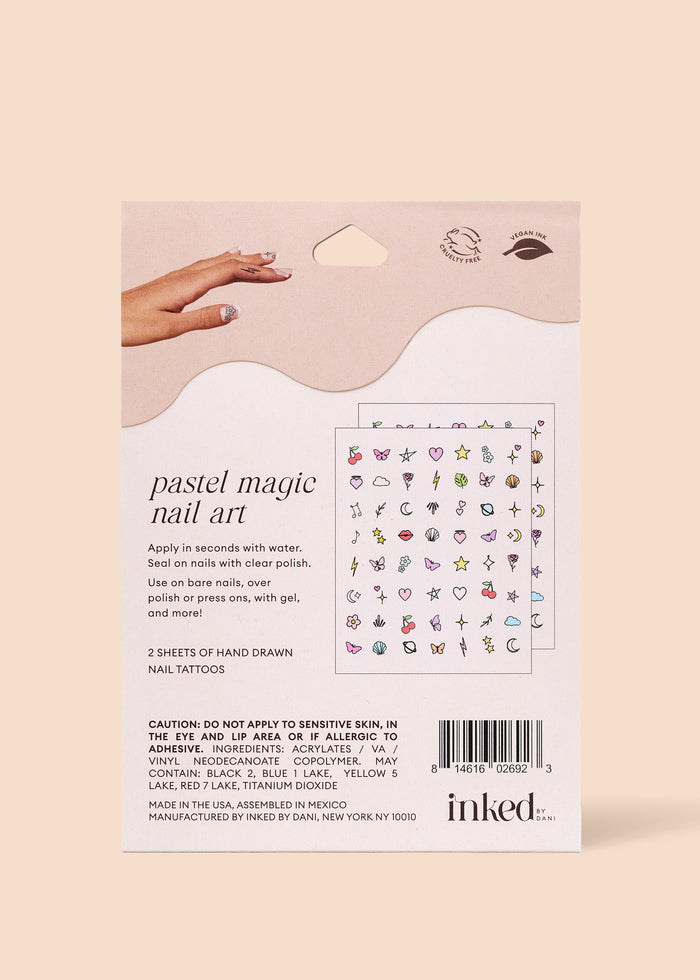 Inked By Dani Pastel Magic Nail Art