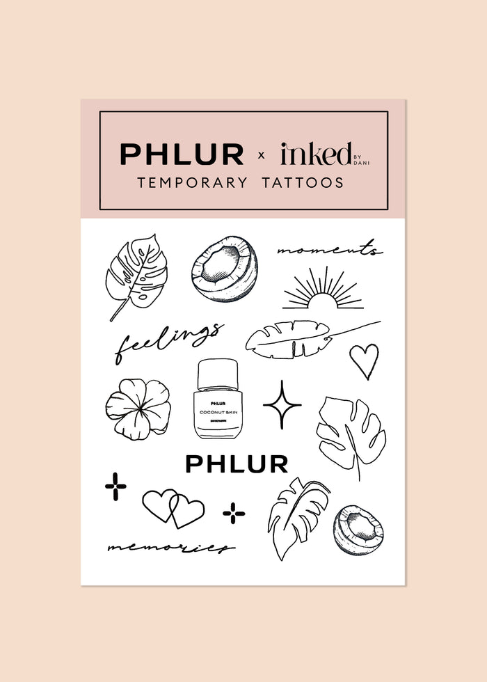 inked by dani Phlur x INKED Fragrance Tattoos