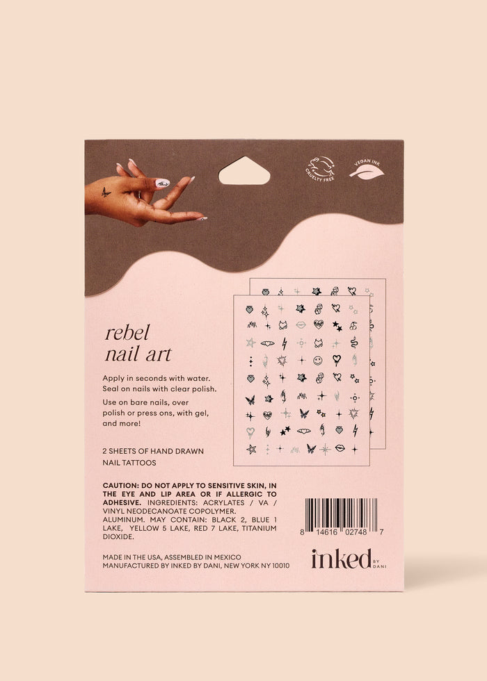 Inked By Dani Rebel Nail Art