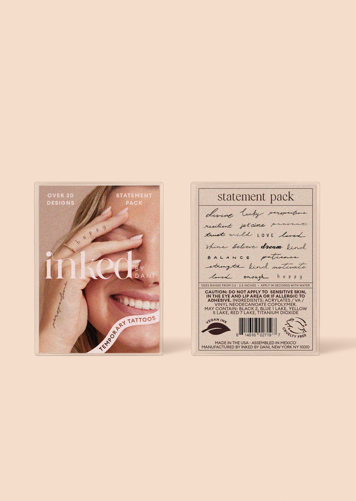 Inked By Dani Statement Pack