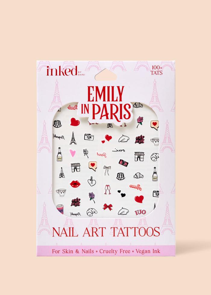 inked by dani INKED by Dani x Emily in Paris: Amour Nail Art