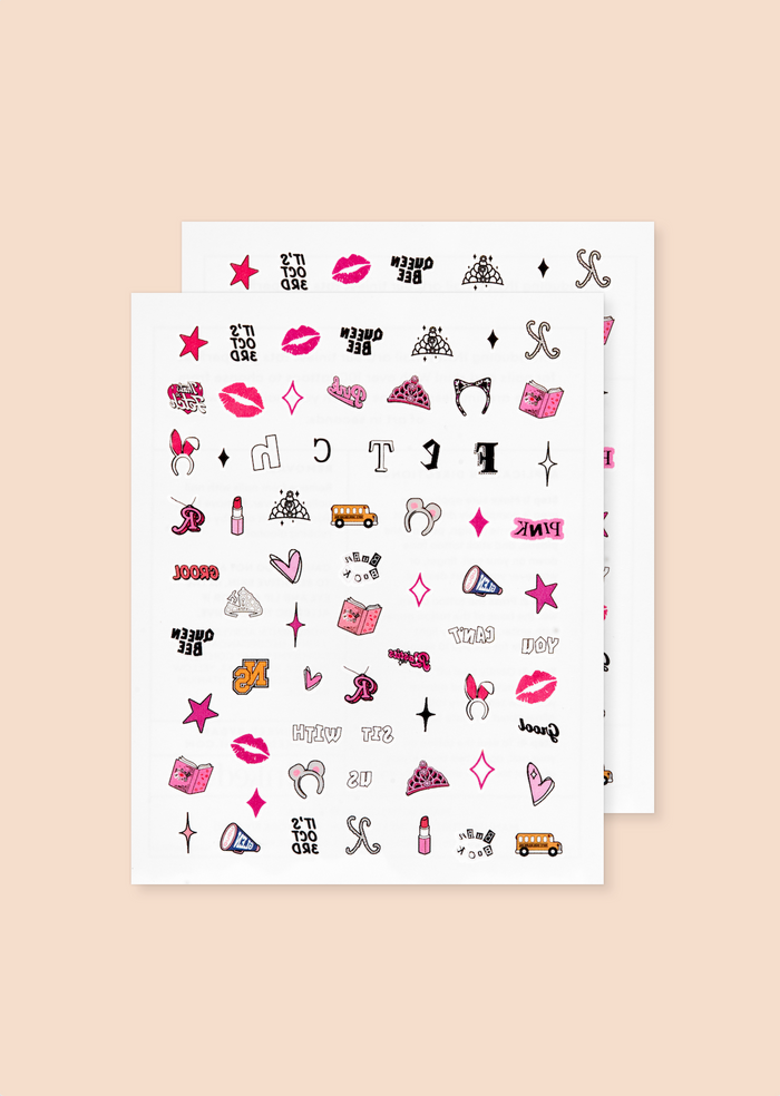 Inked By Dani INKED By Dani X Mean Girls: Fetch Nail Art