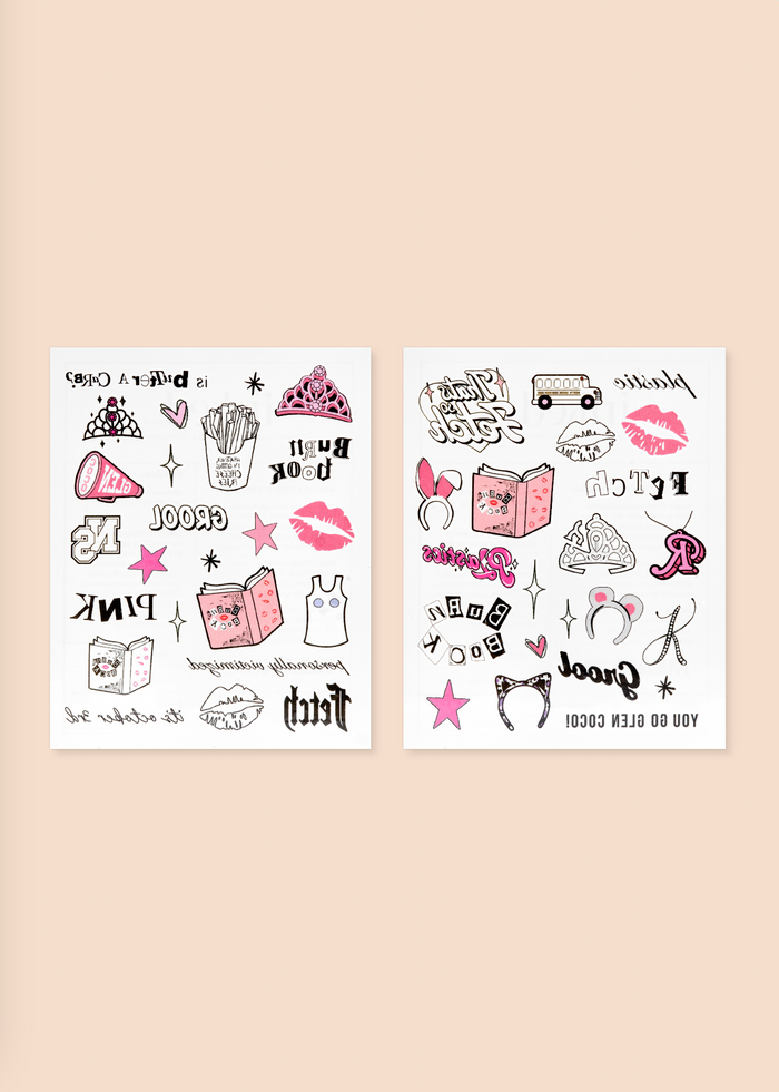 Inked By Dani INKED By Dani X Mean Girls: Plastics Tattoos