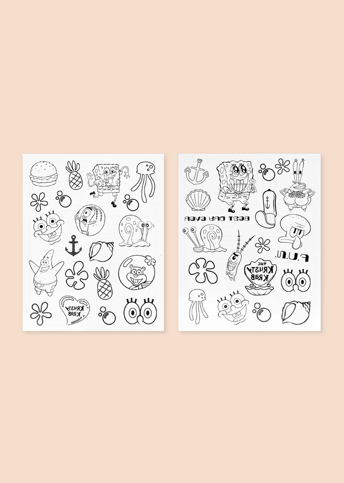 Inked By Dani INKED By Dani X Spongebob: F.U.N Tattoos