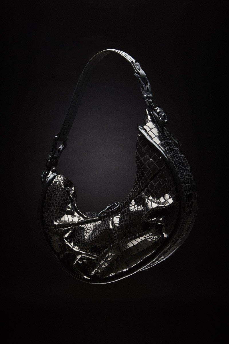Innerraum Berlin INNERRAUM X JUNYA WATANABE – HALF MOON BAG BLACK + BLACK