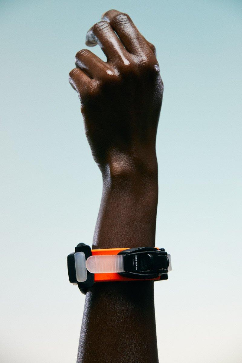 Innerraum Berlin OBJECT B01 1-RING-BRACELET PATCHWORK + BLACK MATT