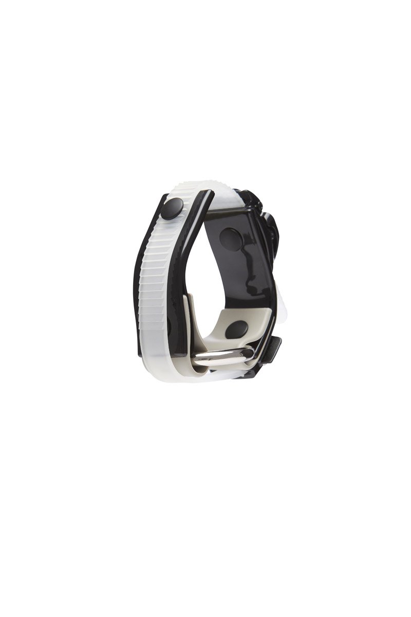 Innerraum Berlin OBJECT B01 1 RING BRACELET TRANSPARENT + WARM GRAY + BLACK SHINY + BLACK MATT