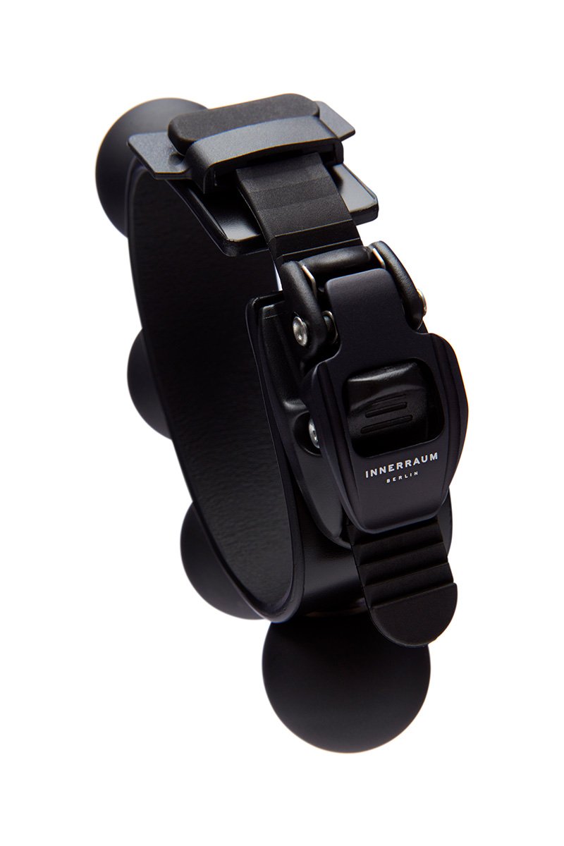 Innerraum Berlin OBJECT B07 ASTEROID BRACELET BLACK MATT + BLACK MATT