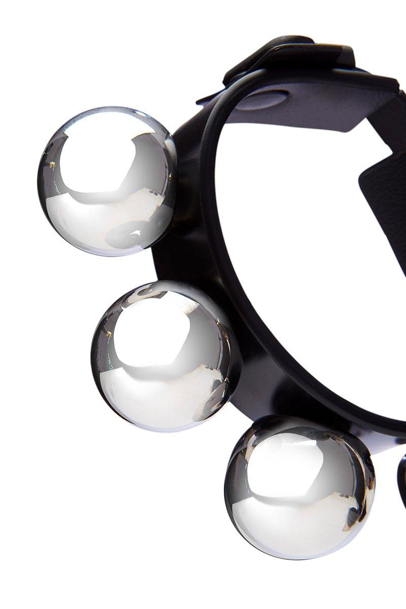 Innerraum Berlin OBJECT B07 ASTEROID BRACELET SILVER + BLACK MATT