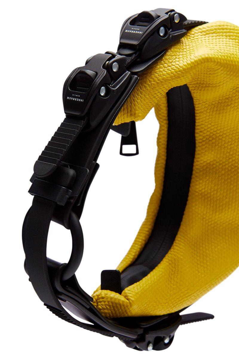 Innerraum Berlin OBJECT HM0 MICRO BAG – BRACELET YELLOW + BLACK MATT
